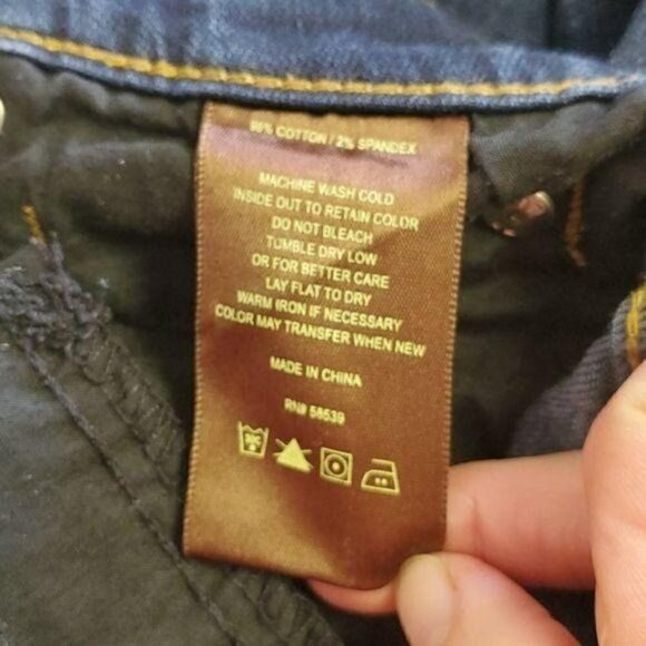 Kut from the Kloth VIV Toothpick Skinny Sz 4 Blue Jeans with Pockets - Picture 6 of 11